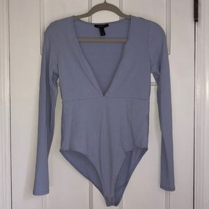 Forever21 Long Sleeve Bodysuit